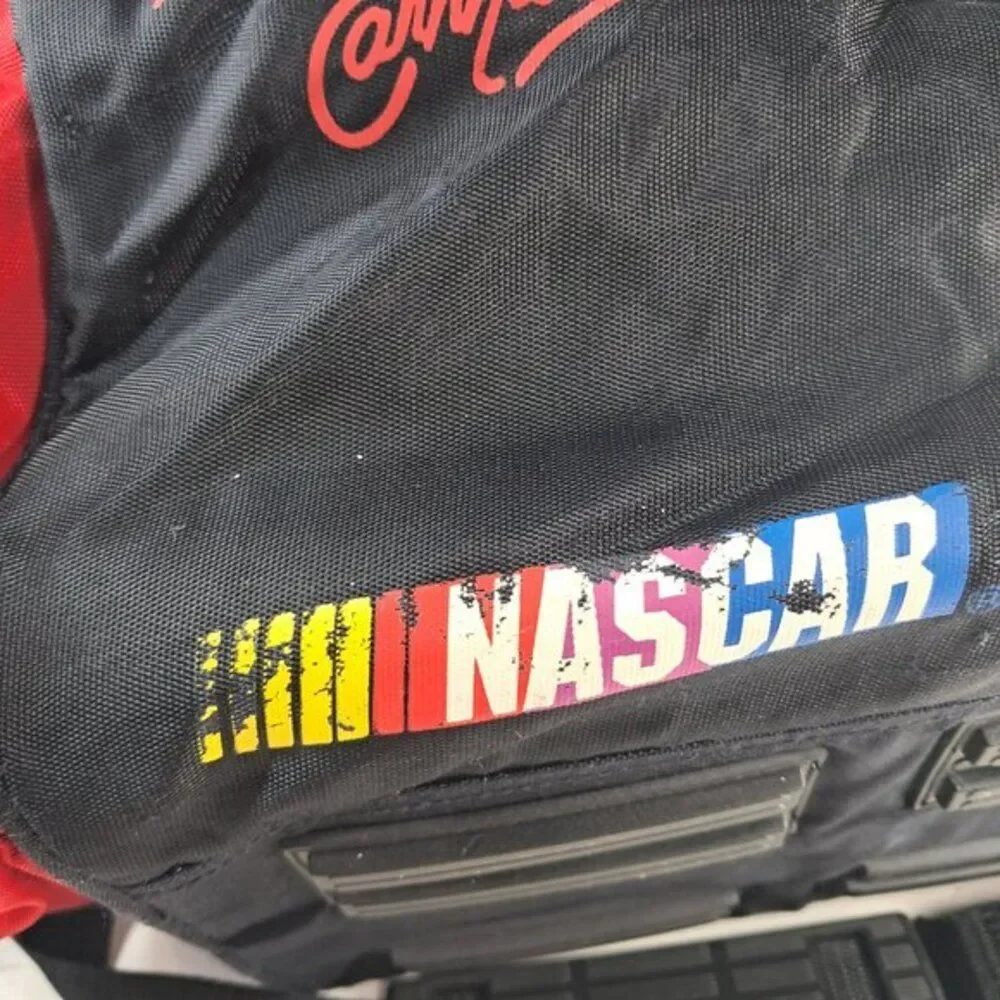 Nascar Men's Black and Red Bag